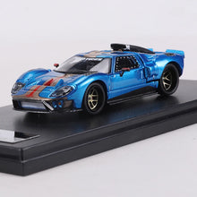 1:64 GT40 Openable Magnetic Engine Cover Alloy Model Car