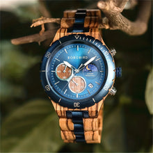 Surprise Him! BOBO BIRD Engraved Wooden Watch