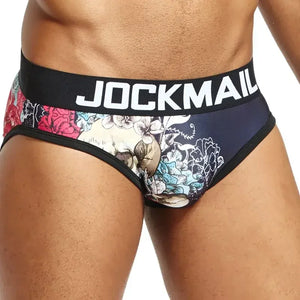 JOCKMAIL Printed Nylon Fast Dry Briefs