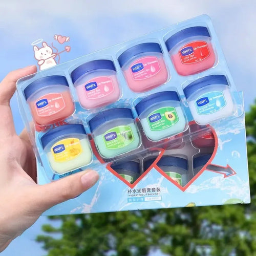 Multipack Natural Plant Base Moisturizing Lip Balm Set