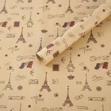 Retro Crafting Wrapping Paper