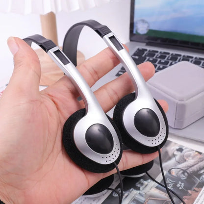 Wired Headphone with Microphone Universal Adjustable