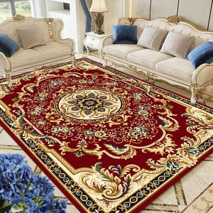 Gorgeous Washable European Style Traditional Pattern Area Rug