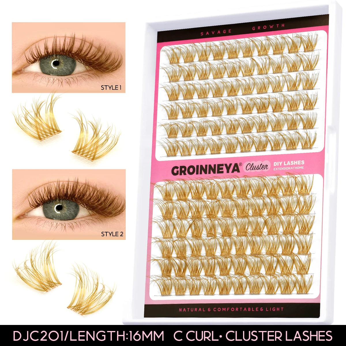 Lash Extension Kit With Lash Bond and Seal Makeup Tools