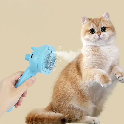 Cat Steam Hair Remover Brush Multi-Function