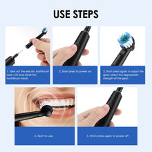 Electric Rotary Tooth Brush With Timer and 8 Heads