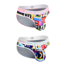 Racing Flag Plaid Printed Breathable Soft Briefs