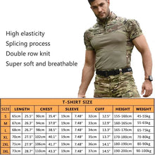 Airsoft Tactical Camouflage Short Sleeve Shirt