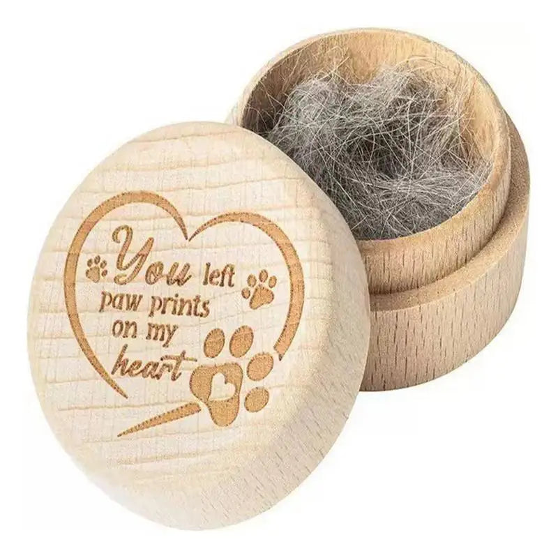 Pet Hair/Tooth Keepsake Wood Box