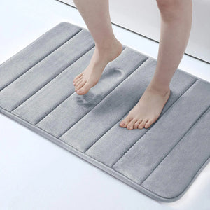 Silicone Non-Slip Memory Foam Super Absorbent Quick Dry Rug