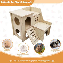 Hamster Hideout Hut Wooden Playground