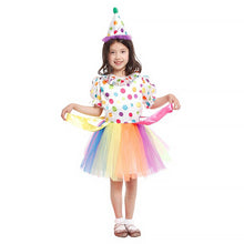 Circus Clown Multicolor Fancy Costume