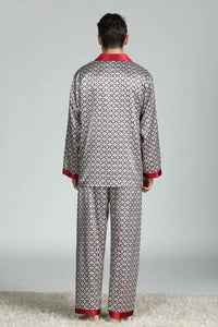 Satin  Cozy Soft Long Sleeve Pajama Set