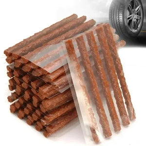 Car Tire Repair Tool Kit with Rubber Strips