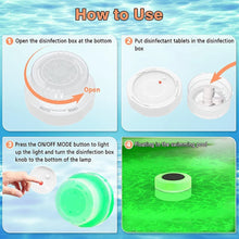Automatic Chlorine Tablet Dispenser with Light