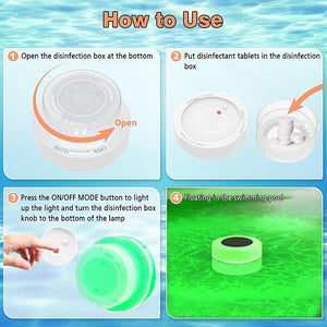 Automatic Chlorine Tablet Dispenser with Light