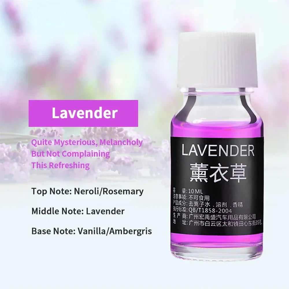 Essential Aroma Diffuser Air Humidifier Home Water-soluble 10ml Oils