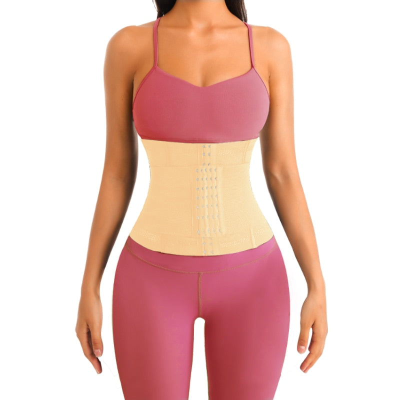 Double Adjustable Belt Waist Cincher Trainer