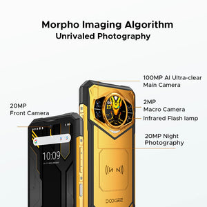 Global Version DOOGEE S200 X 5G Rugged 6.72" 7050 12GB+512GB AI Triple Camera Smartphone
