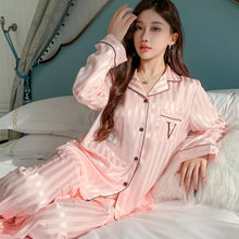 Stylish Long Sleeve Long Pants Lightweight Sleepwear