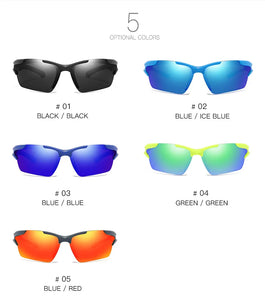 Dustproof Dazzle Color Sport Glasses