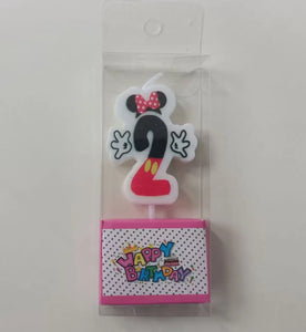 Happy Birthday Number Decorative Candles