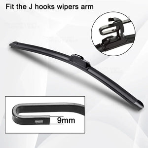 Soft Rubber J Hook Windscreen Wiper