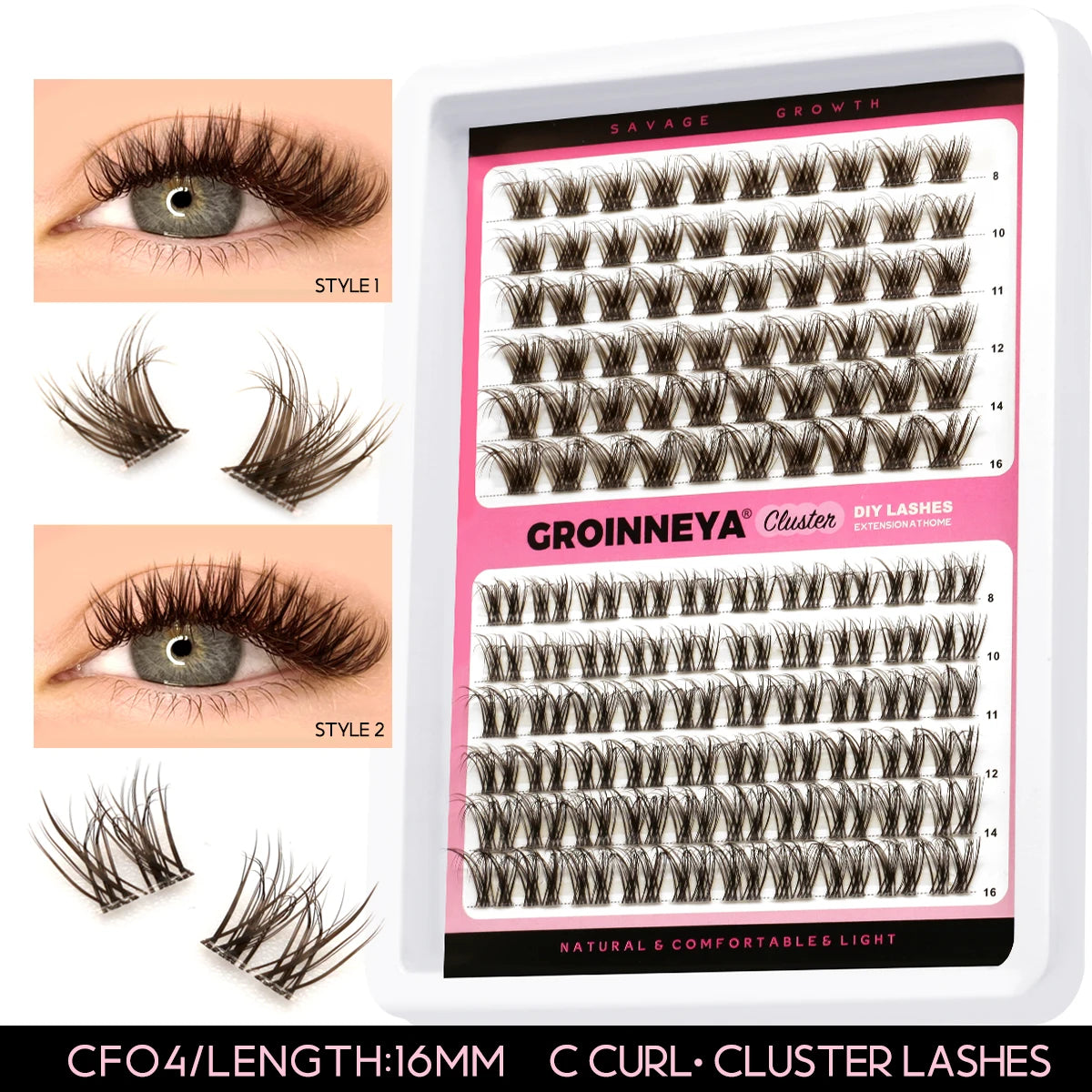 Lash Extension Kit With Lash Bond and Seal Makeup Tools