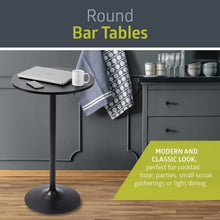 2 Pack Round Bar and Pub Table