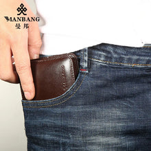 Genuine Leather Original Tri-Fold Wallet