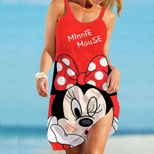 Cartoon Mouse Loose Fit Dress