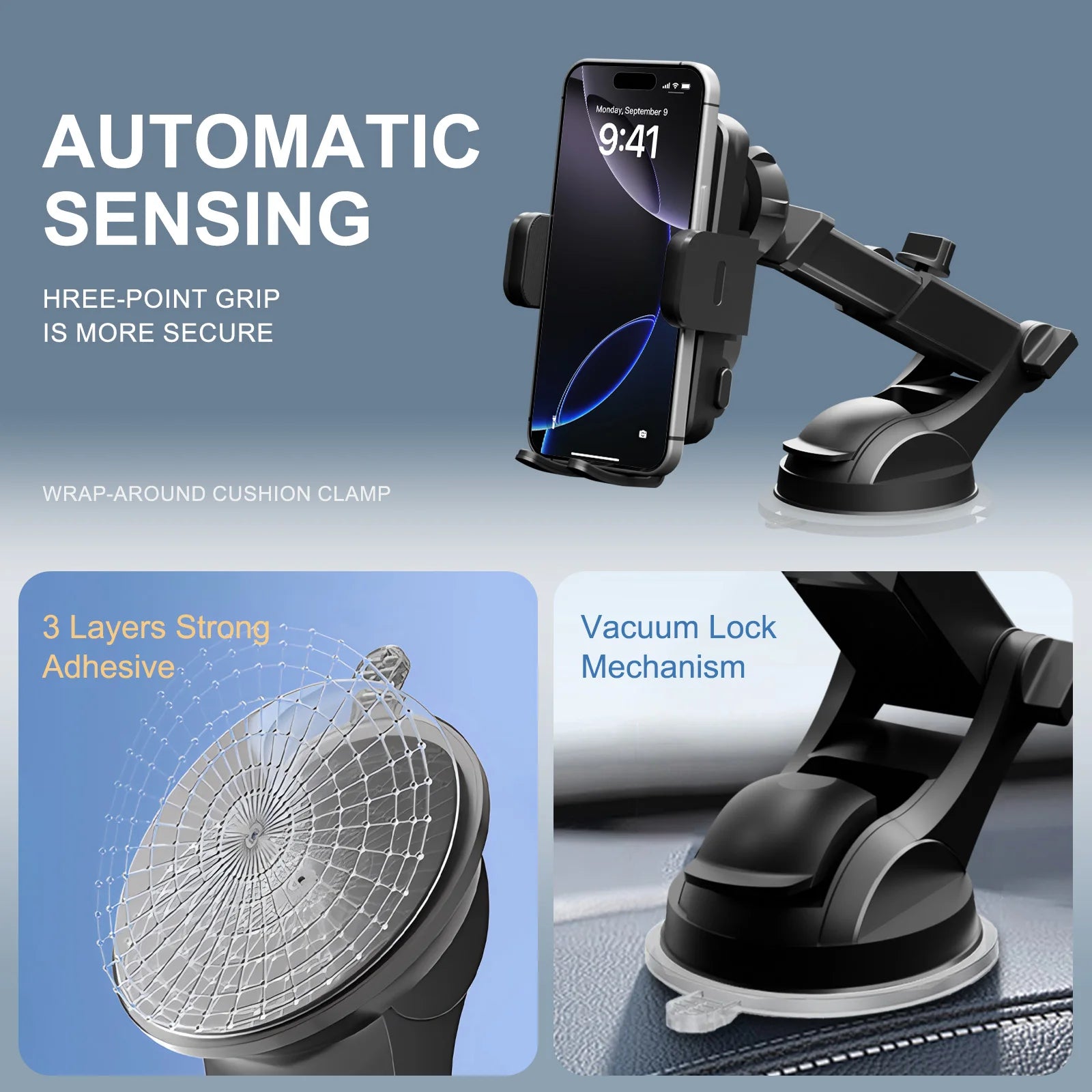 Wireless Car Charger Phone Holder