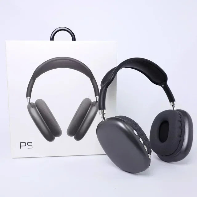 P9 Pro Max Head Mounted Bluetooth Earphones Noise Cancelling Wireless
