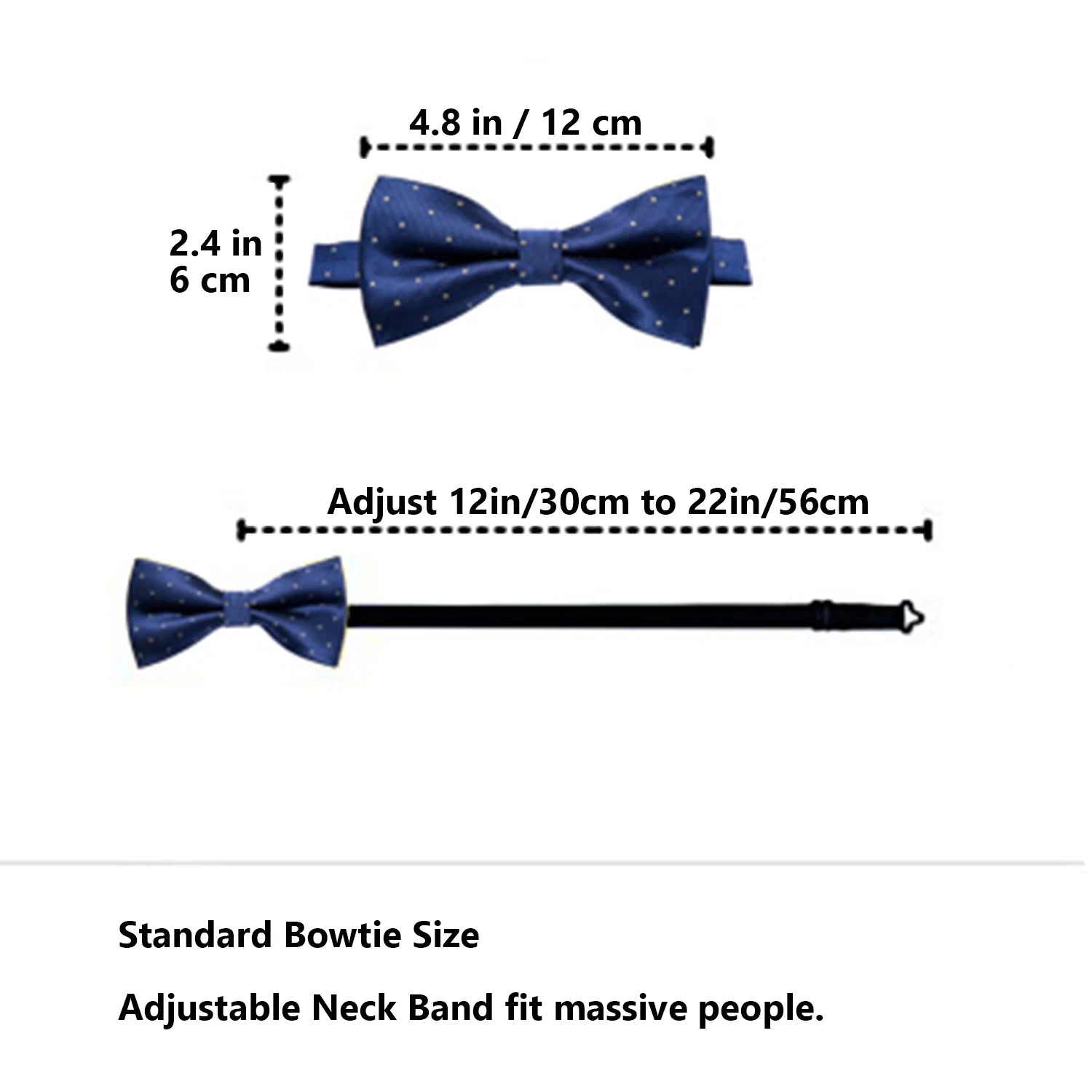 Barry.Wang Silk Bow Tie Hanky Cuffs Set