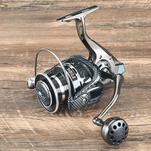 Serpentine Metal Ultra-large Distance Cast Fishing Reel