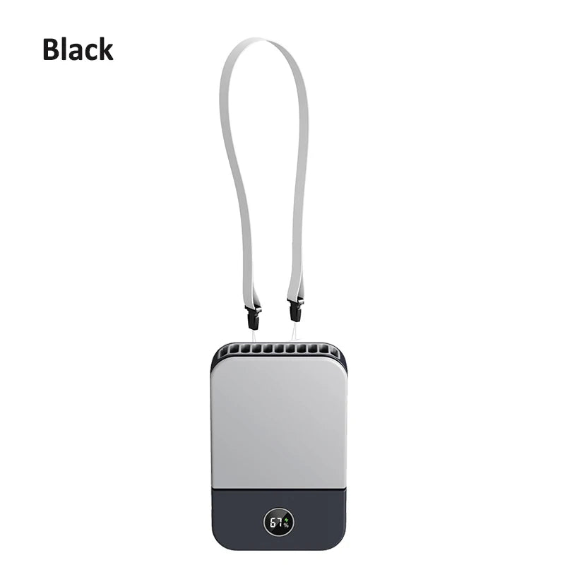 Waist Hanging 3 Gear Strong Wind Bladeless Waist Fanf