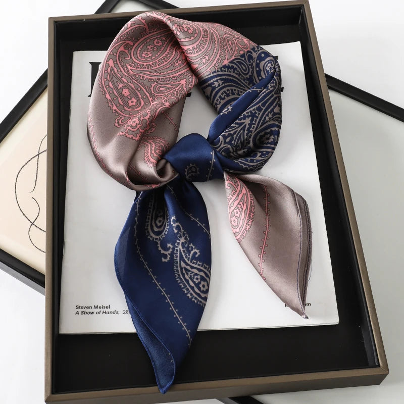 Printed Pashmina Silk Scarf