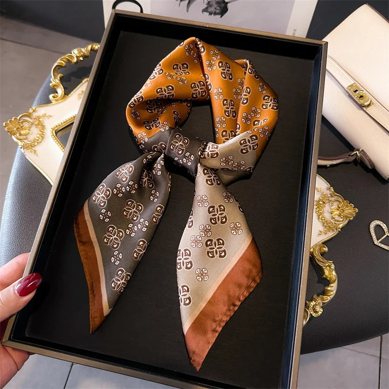 Printed Pashmina Silk Scarf