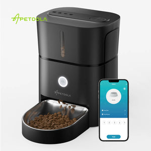 APETDOLA Automatic Cat Feeder Remote Control with WiFi