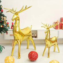 Golden Reindeer Foil Balloon