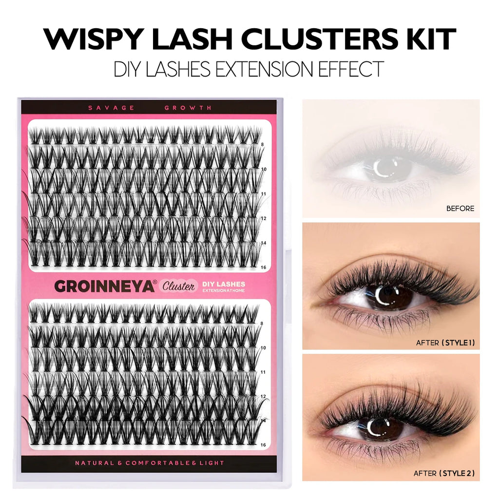 Lash Extension Kit With Lash Bond and Seal Makeup Tools