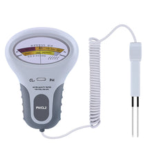 PH Chlorine Cl2 Level Meter Tester with Probe Water Quality Testing Device