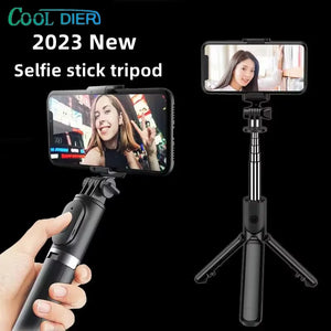 Wireless Bluetooth Selfie Stick Tripod With Remote Shutter