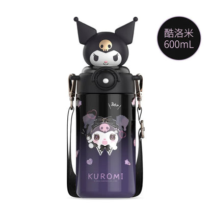 600ml Sanrio Water Stainless Steel Insulated Cup & Straw