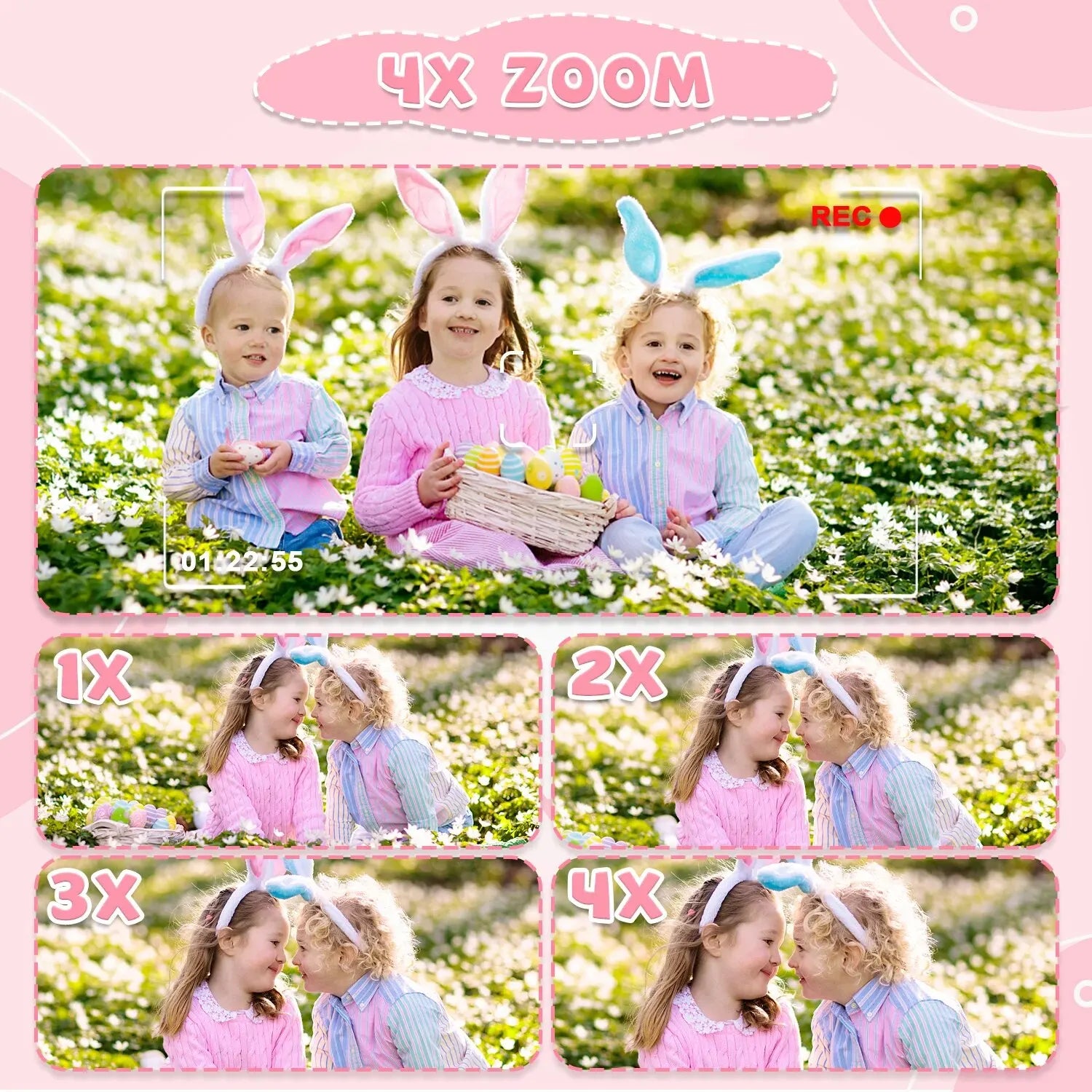 Children's 1080P HD Toddler Digital Video Camera