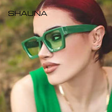 SHAUNA Popular Square Sunglasses