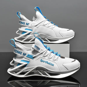 Breathable Designer Print Sneakers