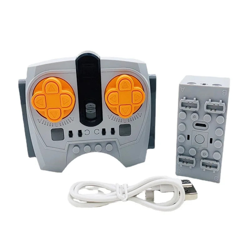 Technical Motor Power Programmable 6 Channel Lithium Remote Controller Building Block