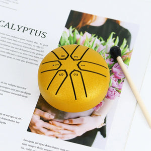 Ethereal Tongue Drum 3-Inch 6-Tone Hand Pan Drum