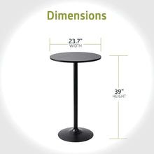 2 Pack Round Bar and Pub Table